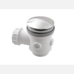 Click-Clack bundventil til badekar uden overlb